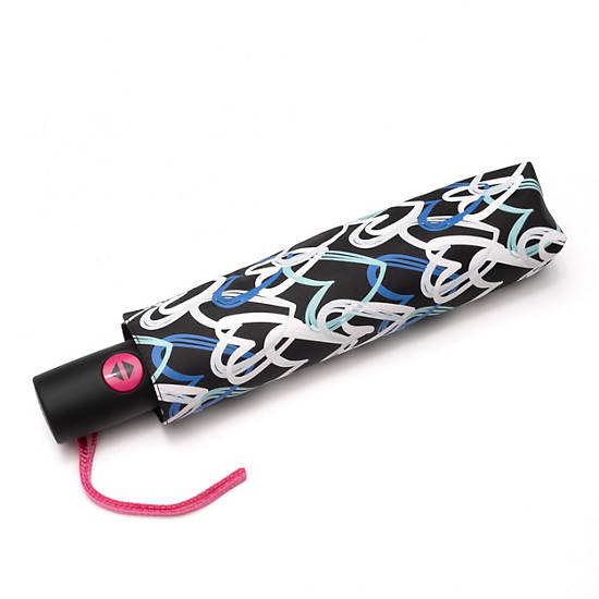 Akcesoria Kipling New Printed Umbrella Auto Open Kolorowe | PL 1505QM